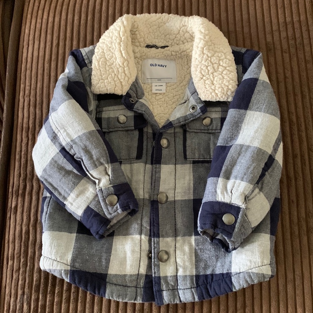 18-24m cute boy thick jacket ❤️